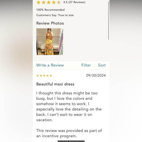 🌟LAST ONE🌟 Anthropologie NWT Pilcro Halter Tiered Maxi Dress size S. - Picture 7 of 16